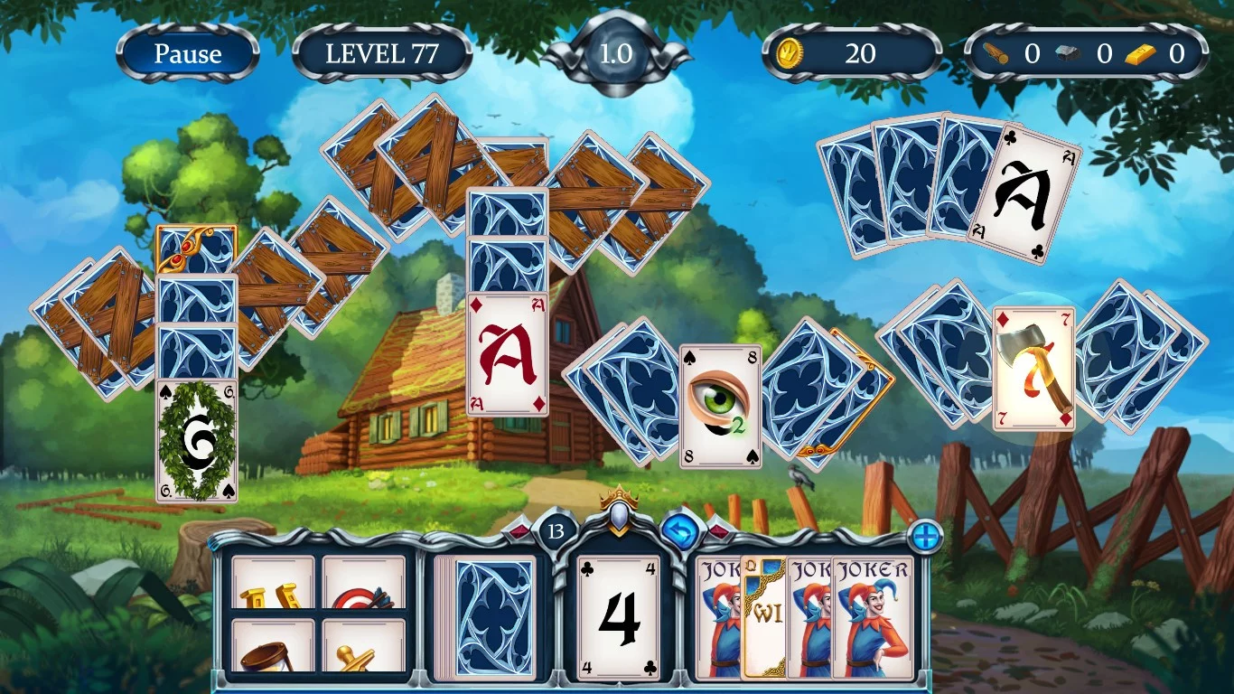 Изображение игры: Solitaire Call of Honor