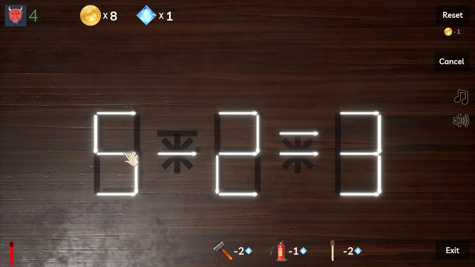 Изображение игры: Puzzle: Fire Sticks