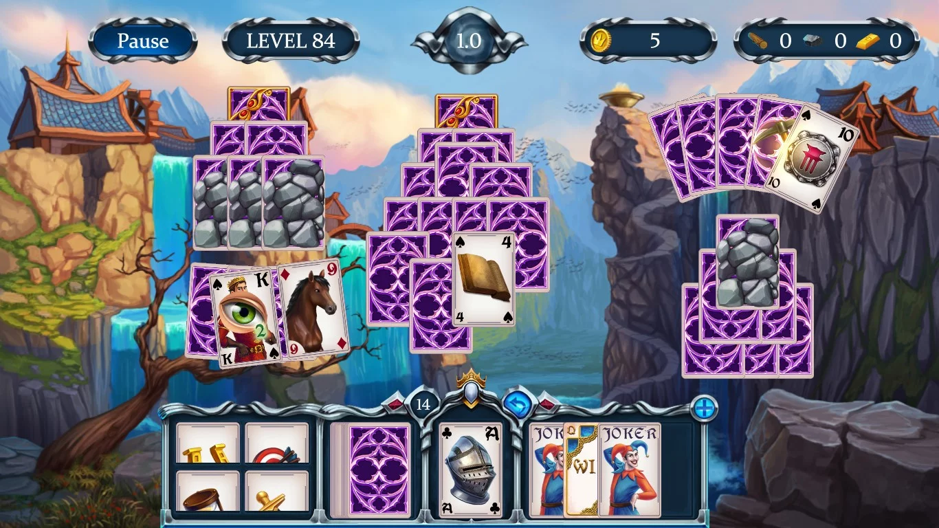Изображение игры: Solitaire Call of Honor