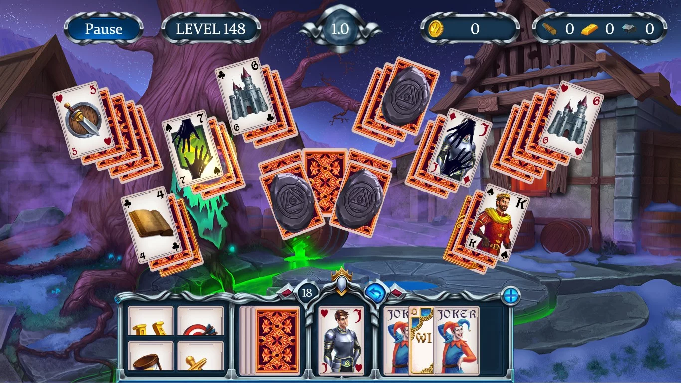 Изображение игры: Solitaire Call of Honor