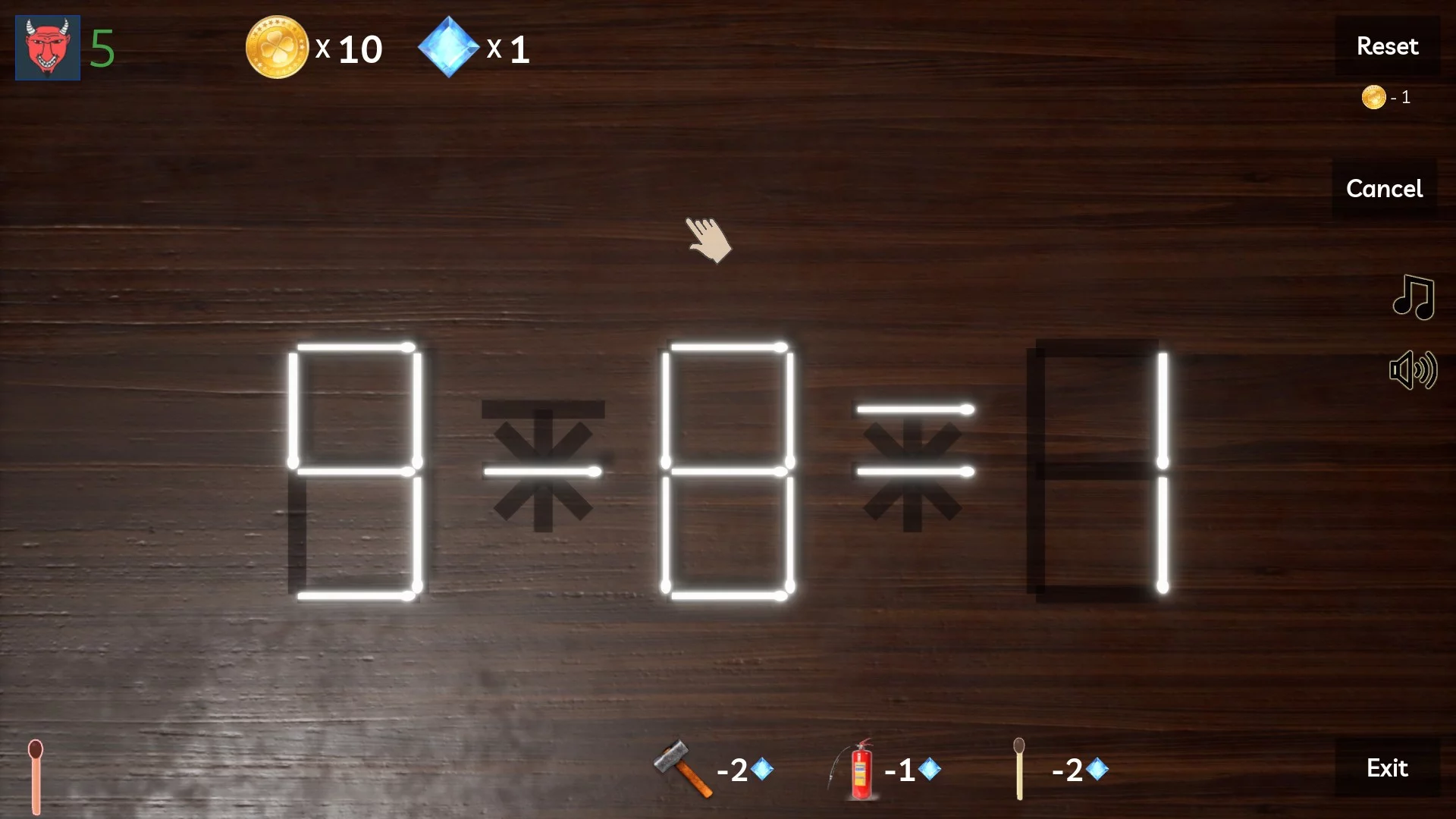 Изображение игры: Puzzle: Fire Sticks