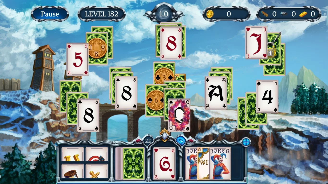 Изображение игры: Solitaire Call of Honor