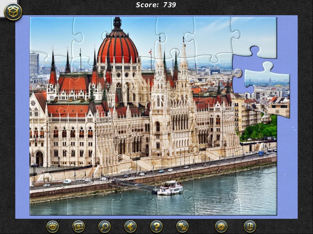 Изображение игры: 1001 Jigsaw Castles And Palaces