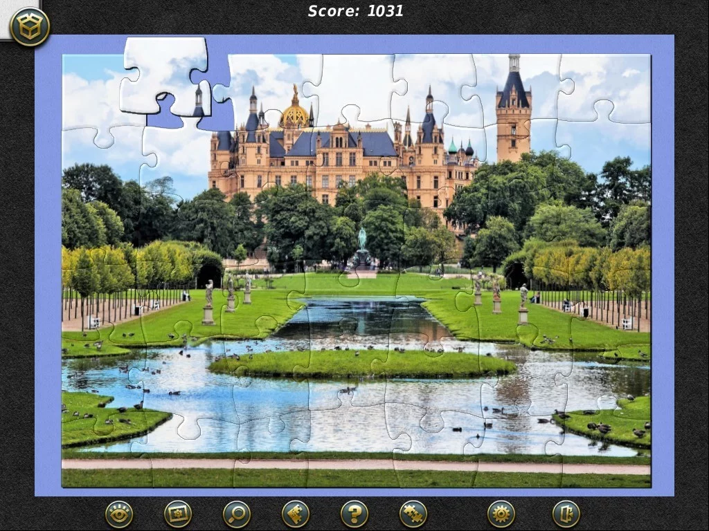 Изображение игры: 1001 Jigsaw Castles And Palaces