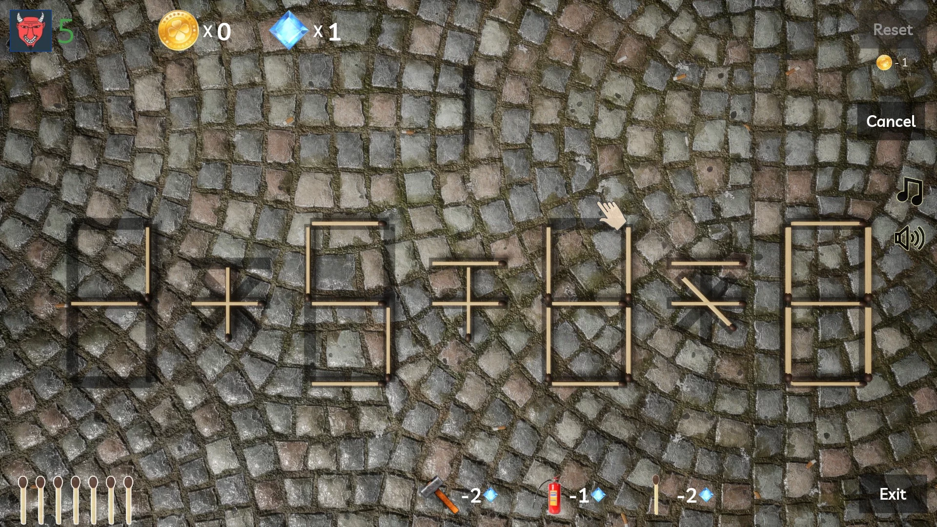 Изображение игры: Puzzle: Fire Sticks