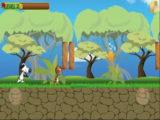 Изображение игры: Cat & Dog Running Adventure