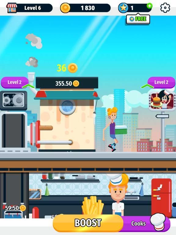 Изображение игры: Idle Food Empire