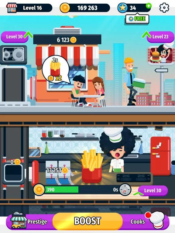 Изображение игры: Idle Food Empire