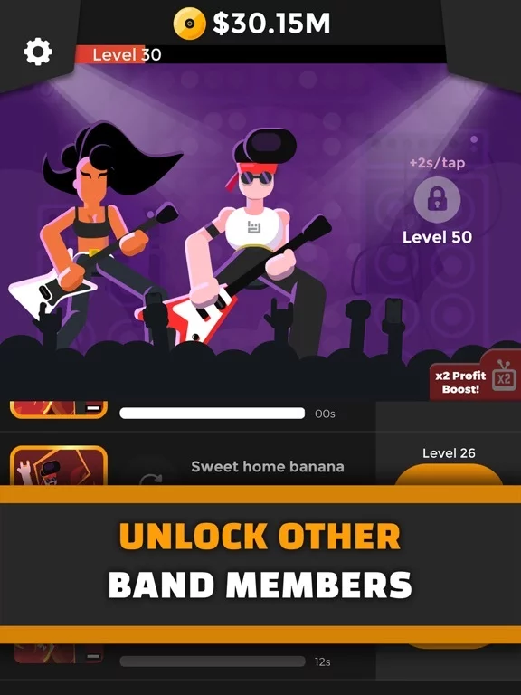 Изображение игры: Rock Band Idle