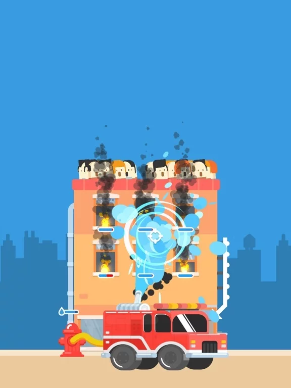 Изображение игры: Firetruck Tycoon