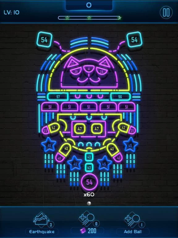 Изображение игры: Neon N Balls