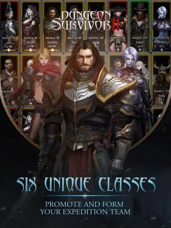 Изображение игры: Dungeon Survivor II: Dark Tide