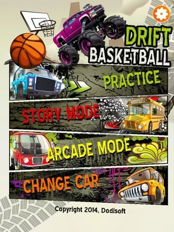Изображение игры: Drift Basketball