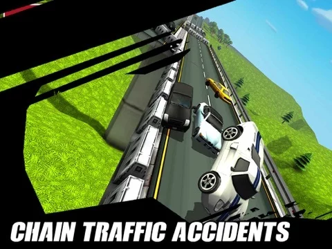 Изображение игры: Traffic Crash - Highway Racer