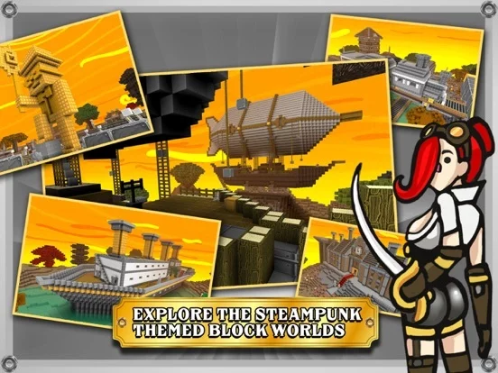 Изображение игры: Time Warriors - Steampunk Survival Craft
