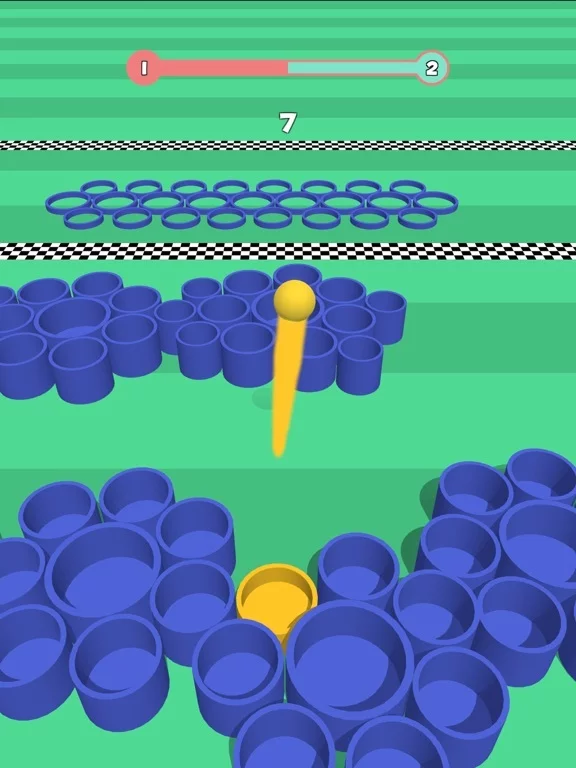 Изображение игры: Basket Throw