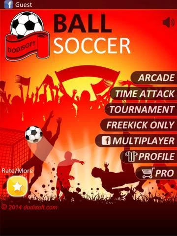 Изображение игры: Ball Soccer (Flick Football)