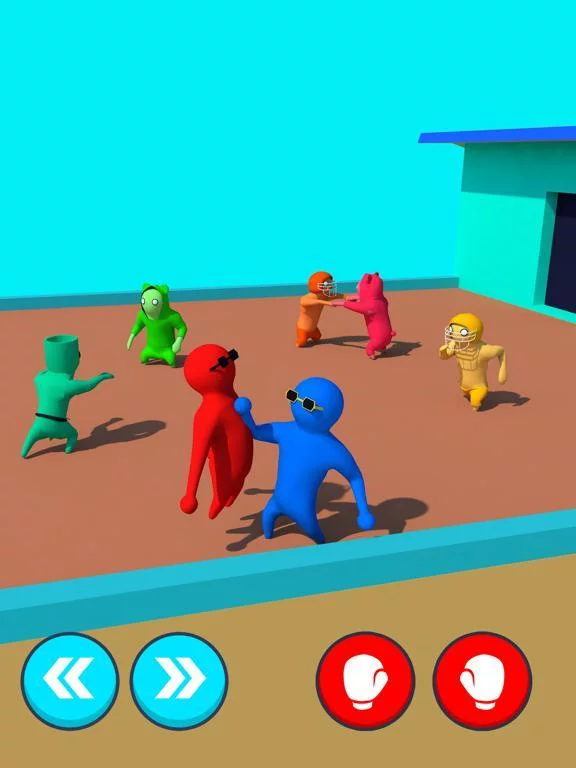 Изображение игры: GangFight Human Party Panic