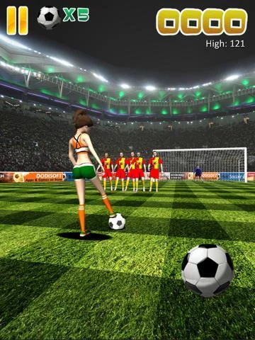 Изображение игры: Ball Soccer (Flick Football)
