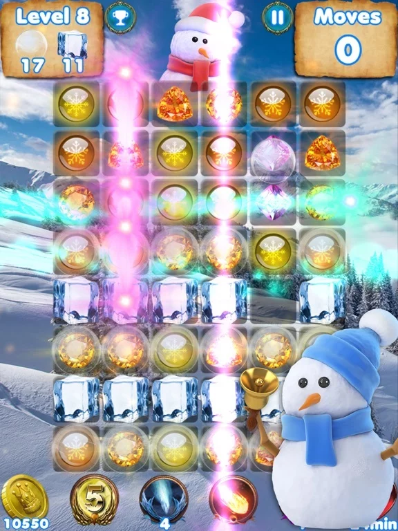 Изображение игры: Frozen Snowman - Santa Tracker
