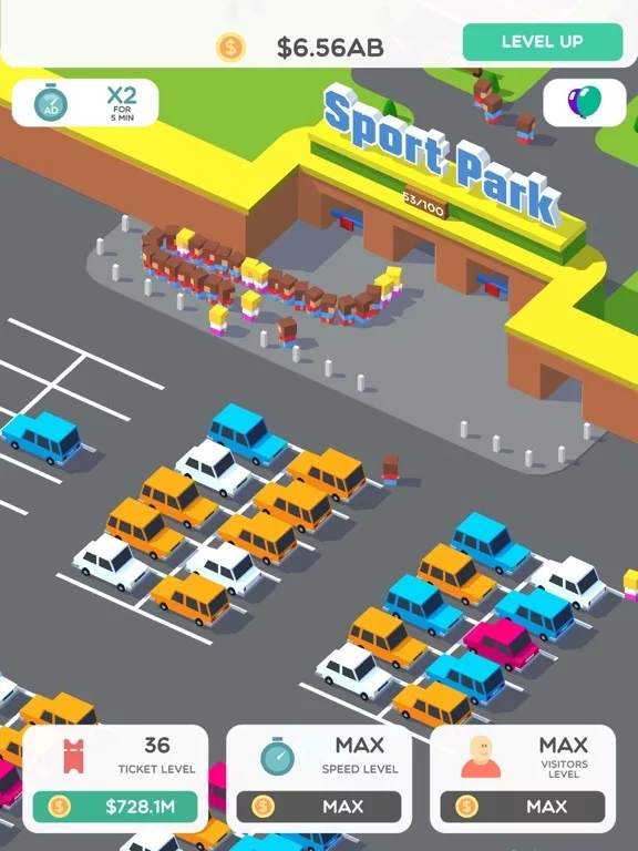 Изображение игры: Idle Sport Park Tycoon