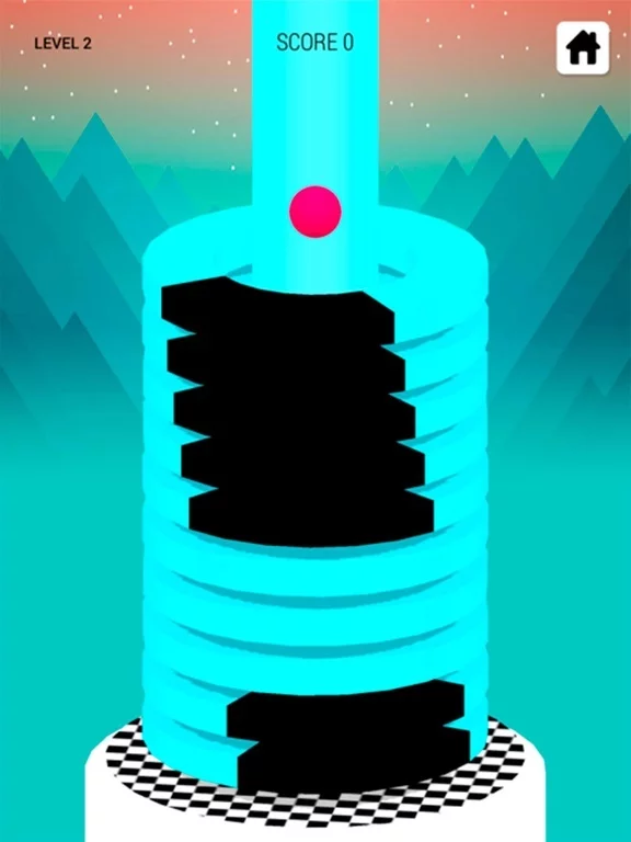 Изображение игры: Stack Color Ball: Smash & Bump