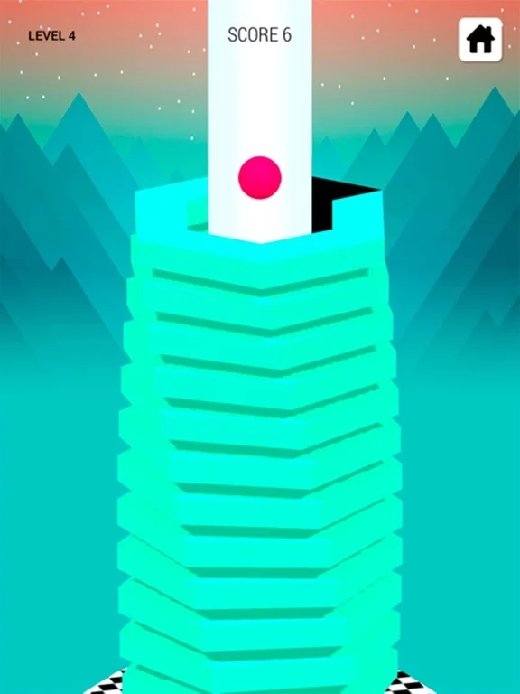 Изображение игры: Stack Color Ball: Smash & Bump