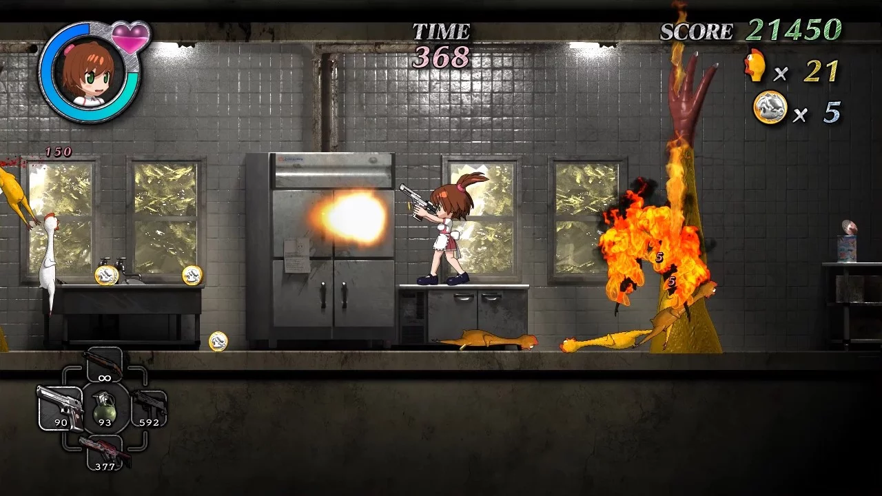 Изображение игры: SHOOTING CHICKEN BRUTAL SUCKERS