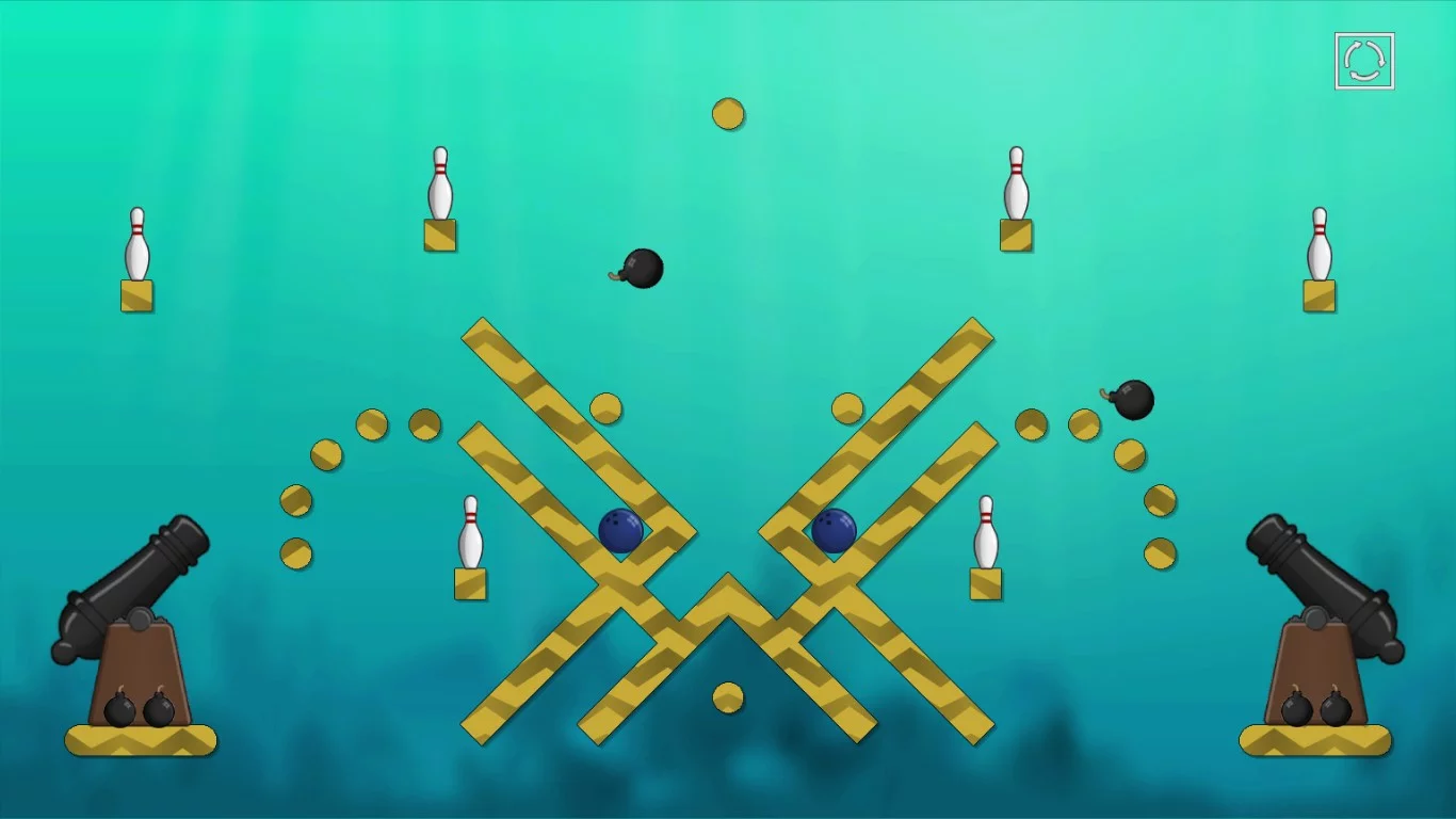 Изображение игры: Bomb Bowling 2
