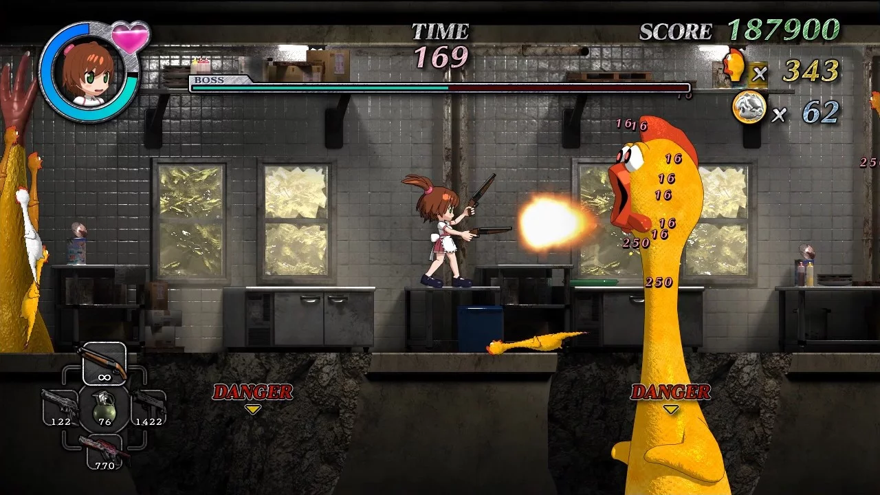 Изображение игры: SHOOTING CHICKEN BRUTAL SUCKERS