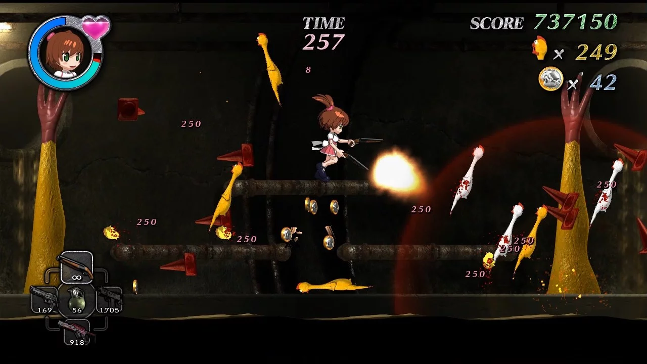 Изображение игры: SHOOTING CHICKEN BRUTAL SUCKERS