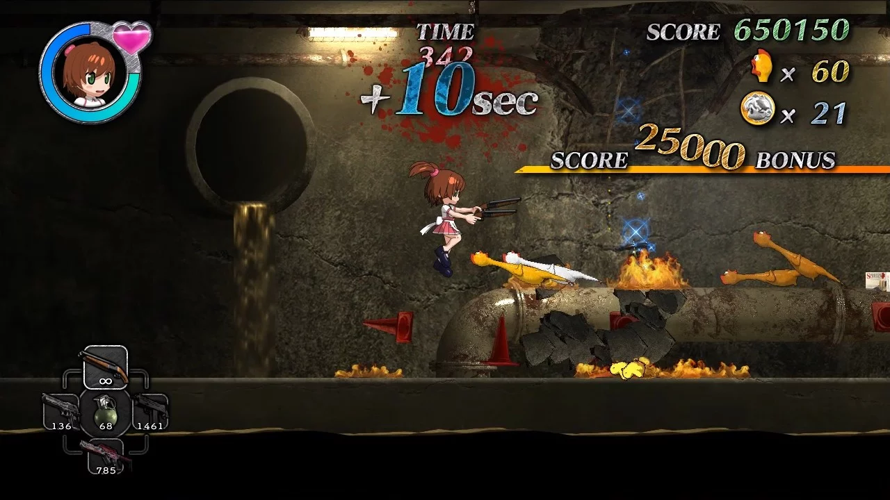 Изображение игры: SHOOTING CHICKEN BRUTAL SUCKERS