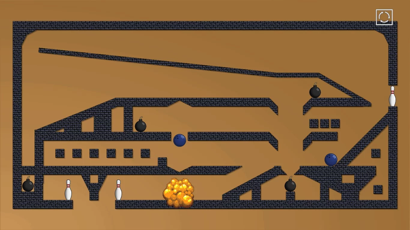 Изображение игры: Bomb Bowling 2