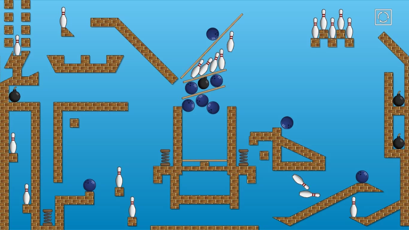 Изображение игры: Bomb Bowling 2