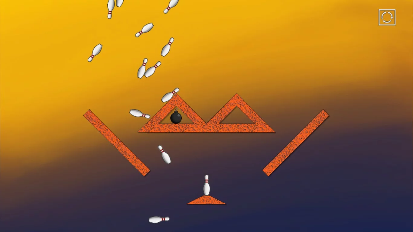 Изображение игры: Bomb Bowling 2