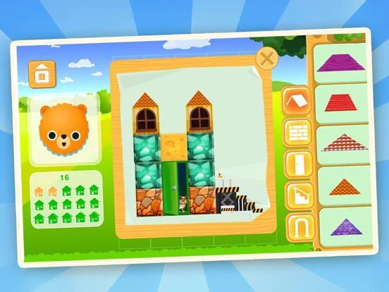 Изображение игры: Building Construction Puzzle