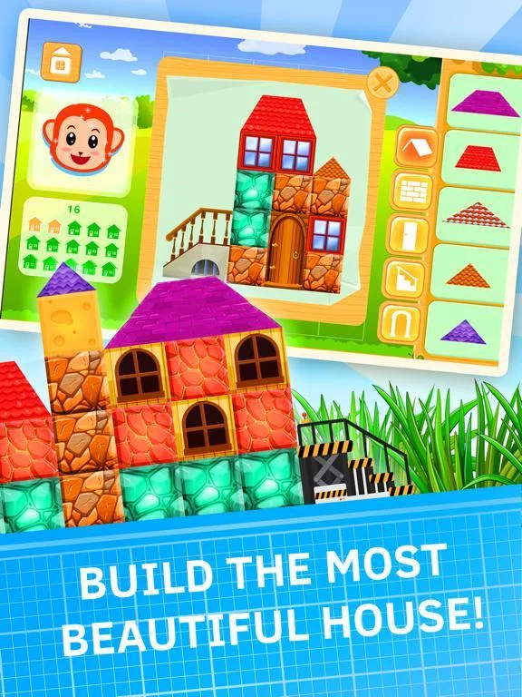 Изображение игры: Building Construction Puzzle