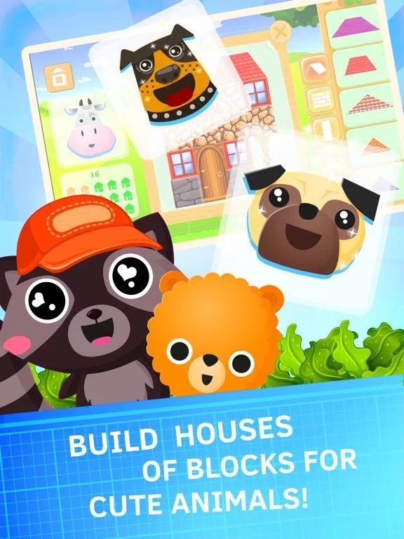 Изображение игры: Building Construction Puzzle
