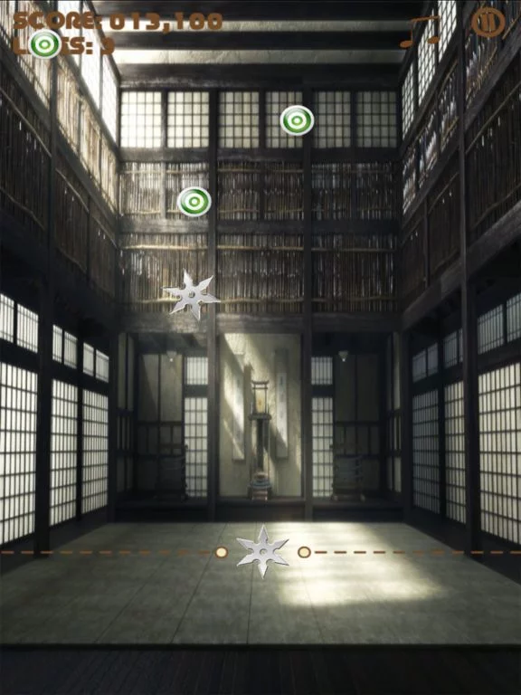 Изображение игры: Shuriken Dojo