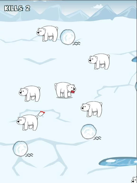 Изображение игры: Polar Bear Attack - Bizzare Wild Evolution & Mutation