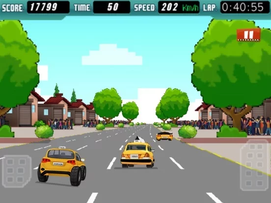 Изображение игры: Taxi Cab Crazy Race 3D - City Racer Driver Rush