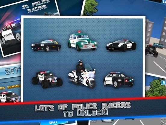 Изображение игры: Police Chase Racing - Fast Car Cops Race Simulator