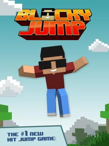 Изображение игры: Blocky Jump Bro 3D - Run Block Roads Escape Adventure Story