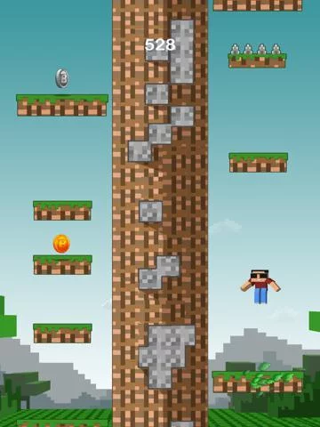 Изображение игры: Blocky Jump Bro 3D - Run Block Roads Escape Adventure Story