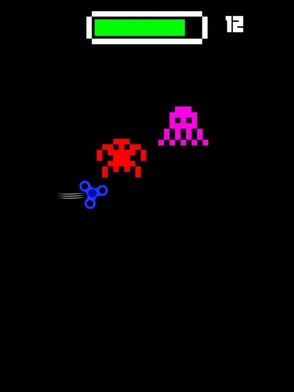 Изображение игры: Spinners vs Aliens ~ Monsters & Fidget Spinner App