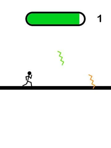 Изображение игры: Crazy ZigZag Runner - Stickman Better Watch Out for Flying Zig Zag Okay?
