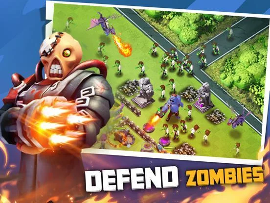 Изображение игры: X-War:Clash of Zombies
