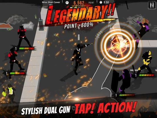 Изображение игры: GunStrider: Tap Strike