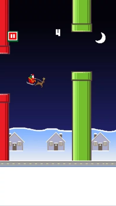 Изображение игры: Flying Santa - North Pole Tracker Game!
