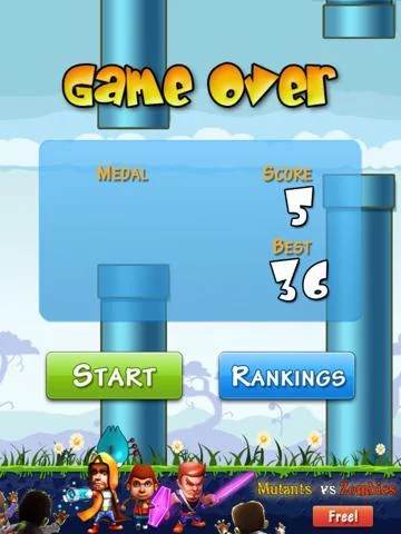 Изображение игры: Flying Tiny Birds HD